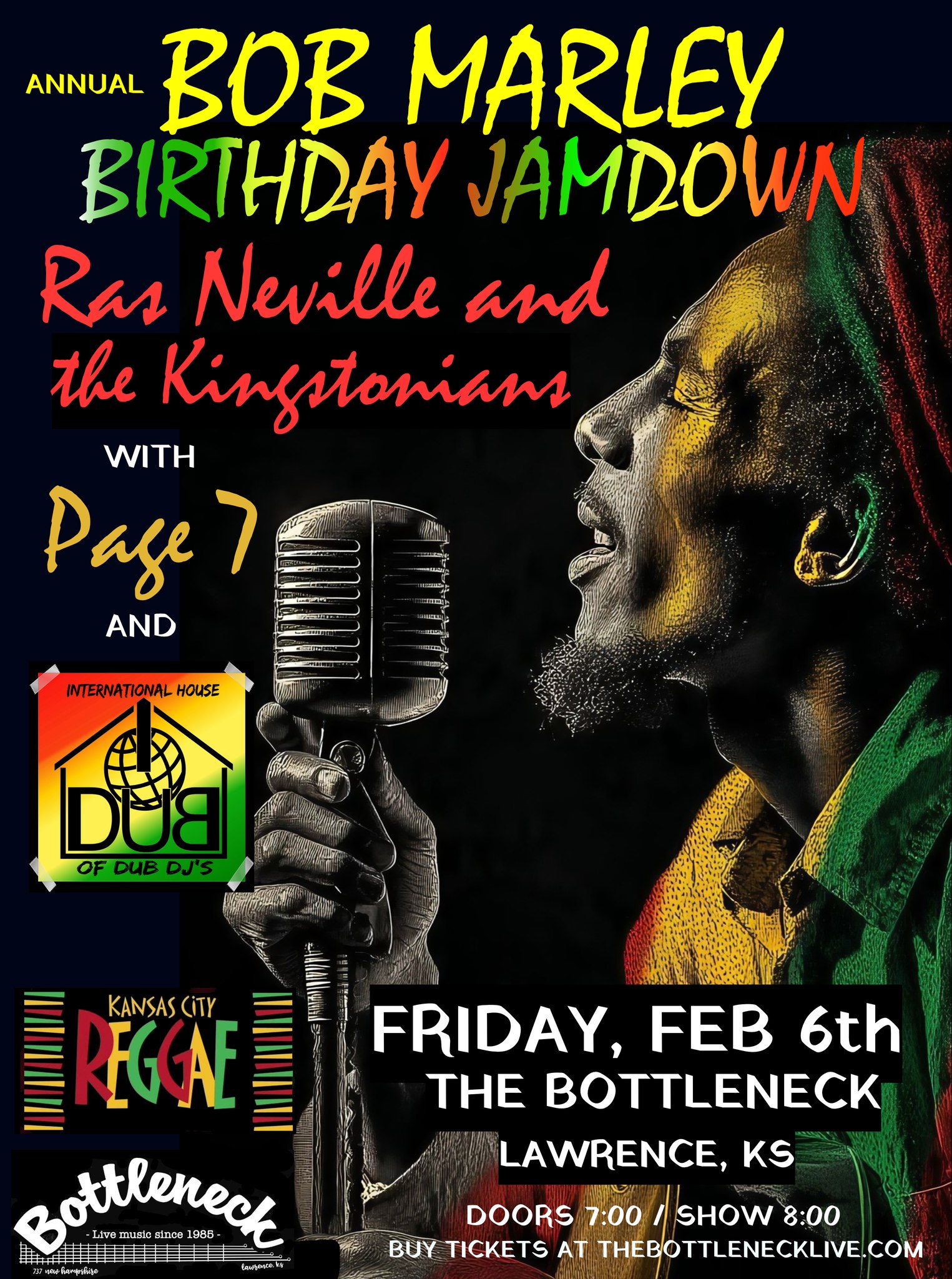 Annual Bob Marley Birthday Jamdown