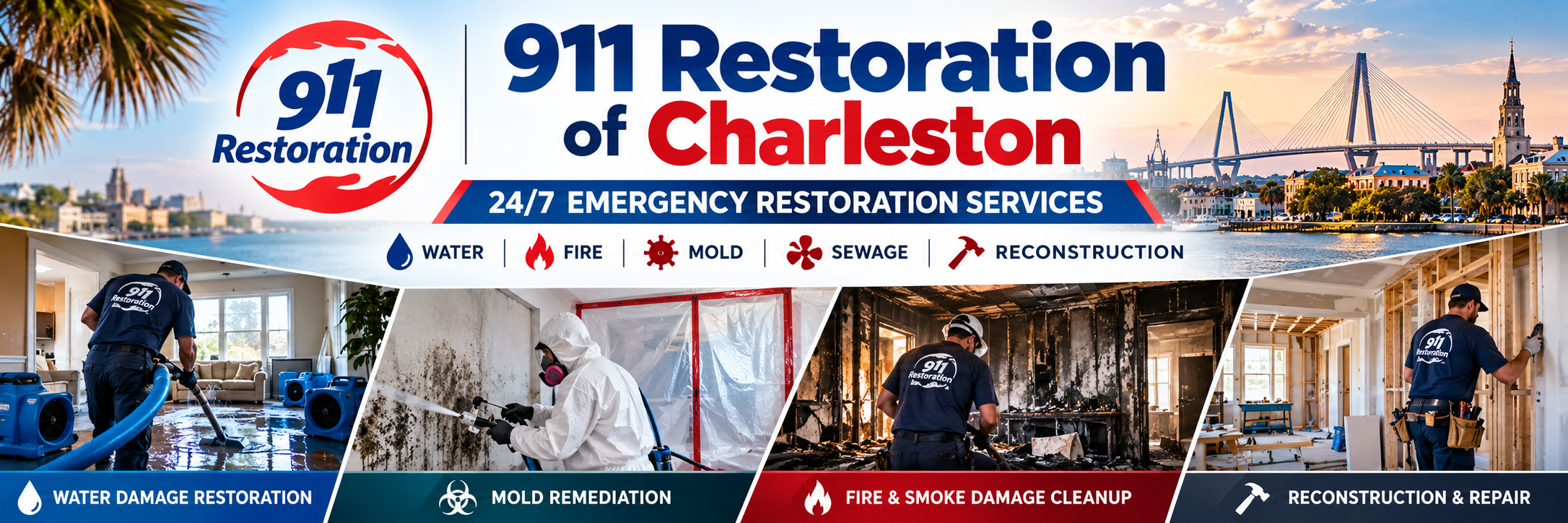 911 Restoration - Charleston | Ladson SC