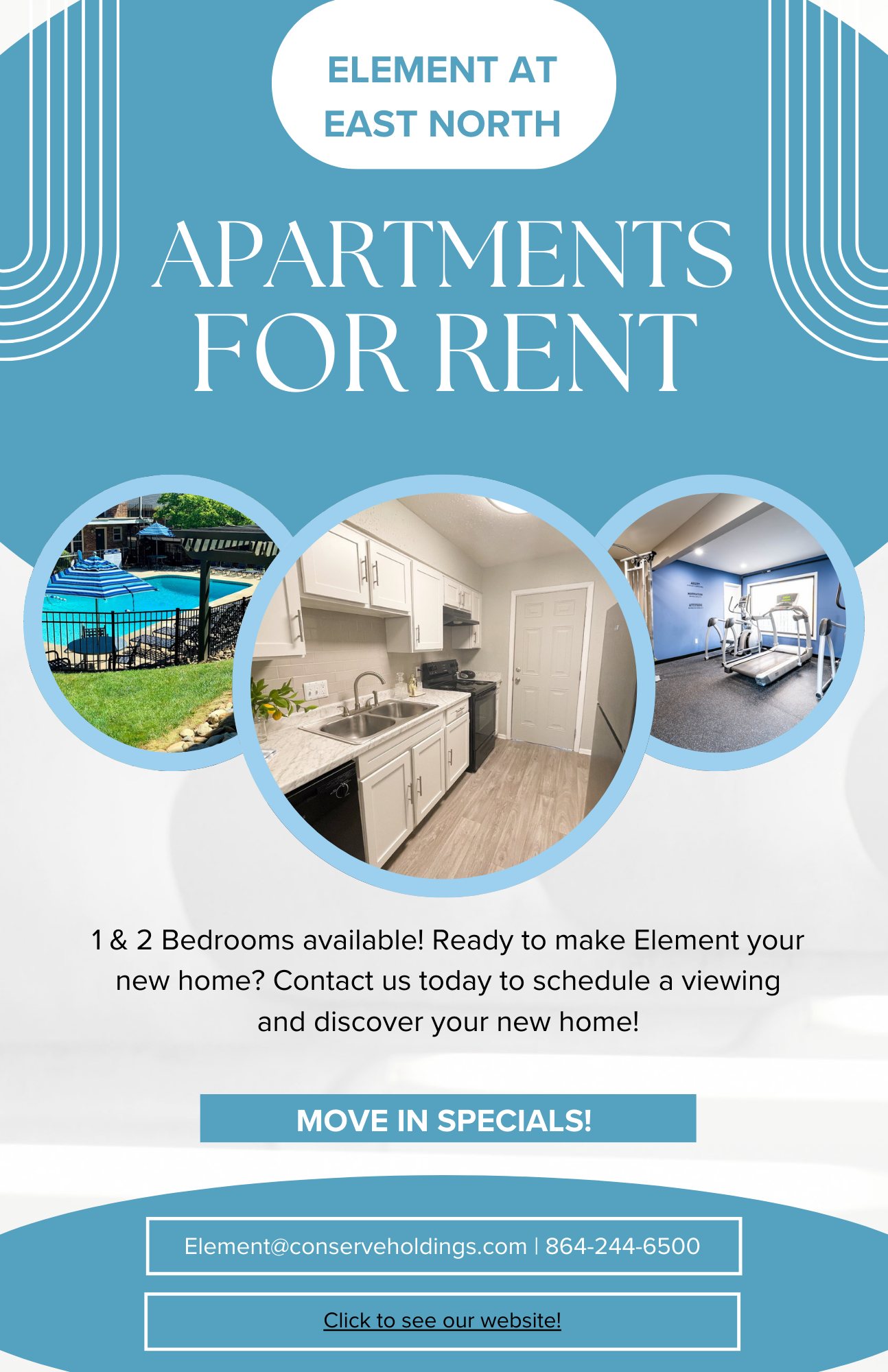 Element at East North Apartment Homes | Greenville SC