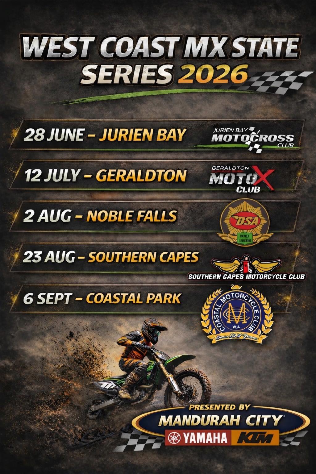 Geraldton... - Geraldton Junior & Senior Motocross Club