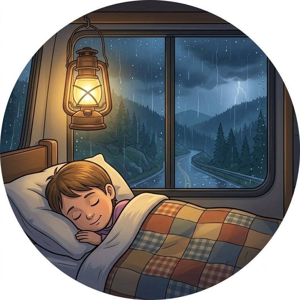 Cruising through the quiet Scottish Highlands tonight. 🏰🌧️ Safe and ...