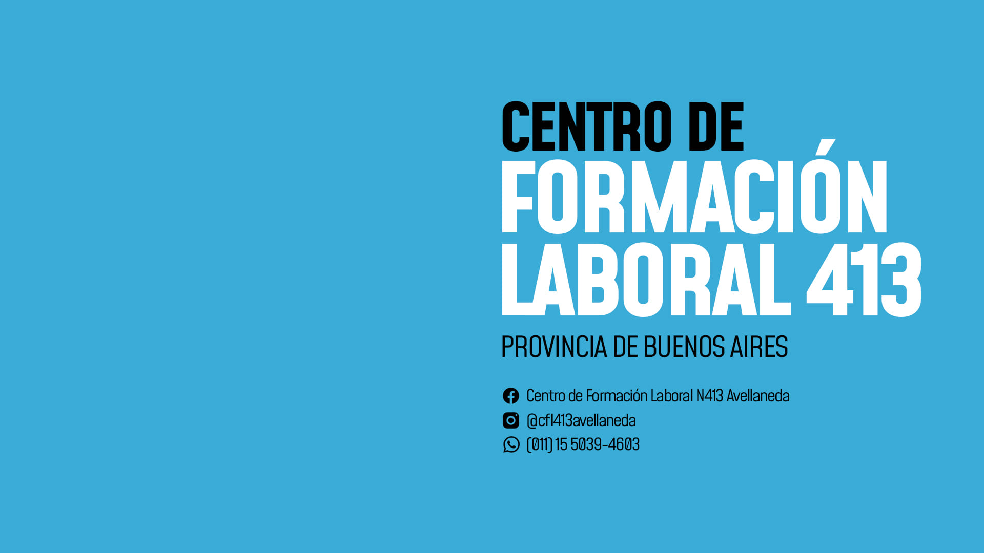 Centro de Formación Laboral N413 Avellaneda