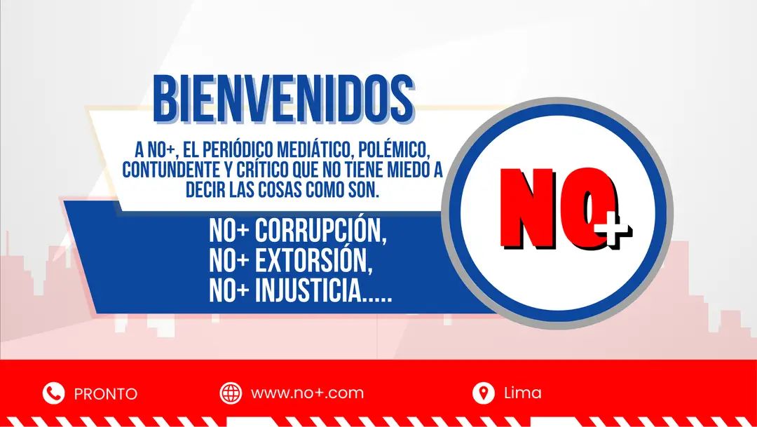 Periódico NO+ | Lima