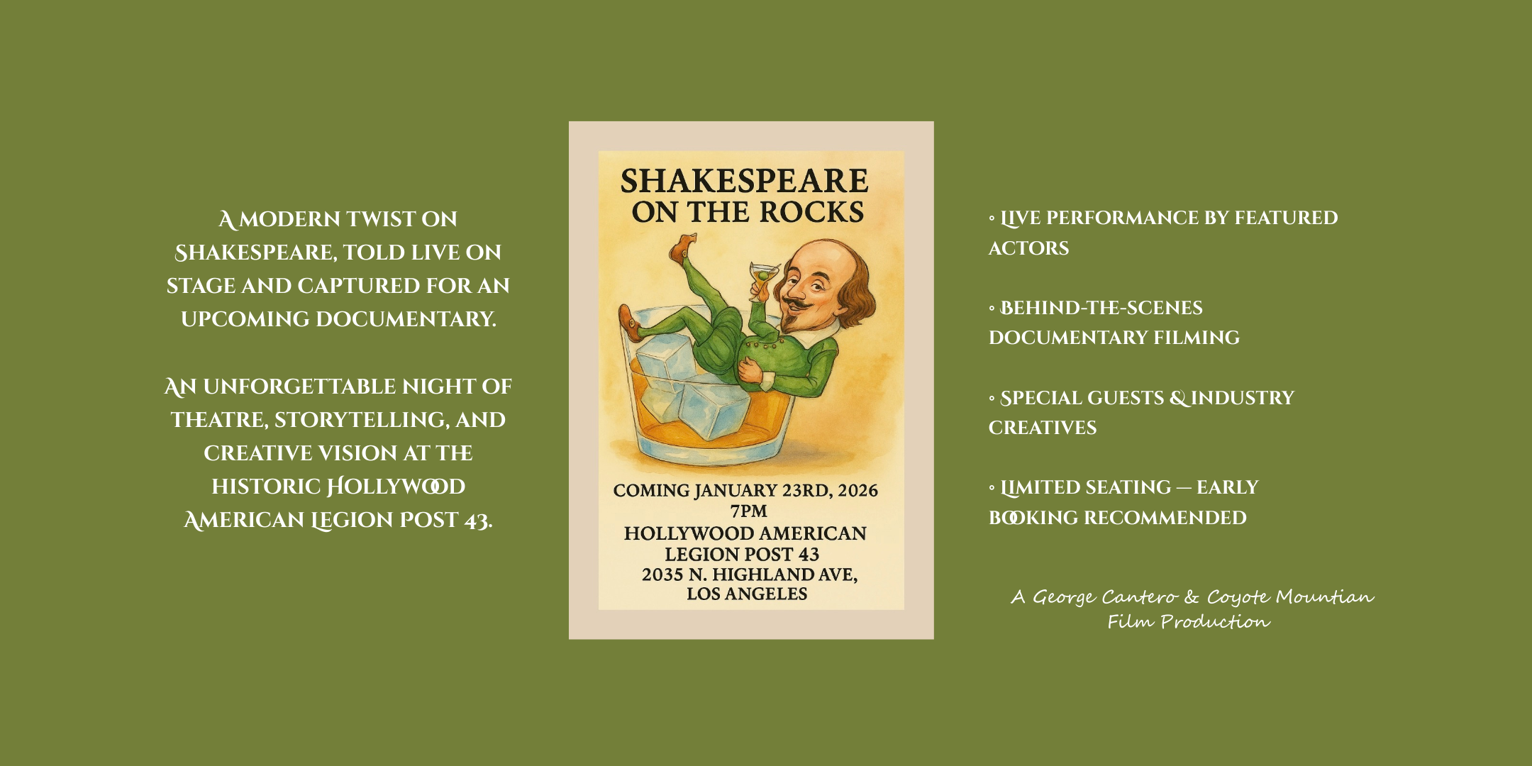 Shakespeare on the Rocks