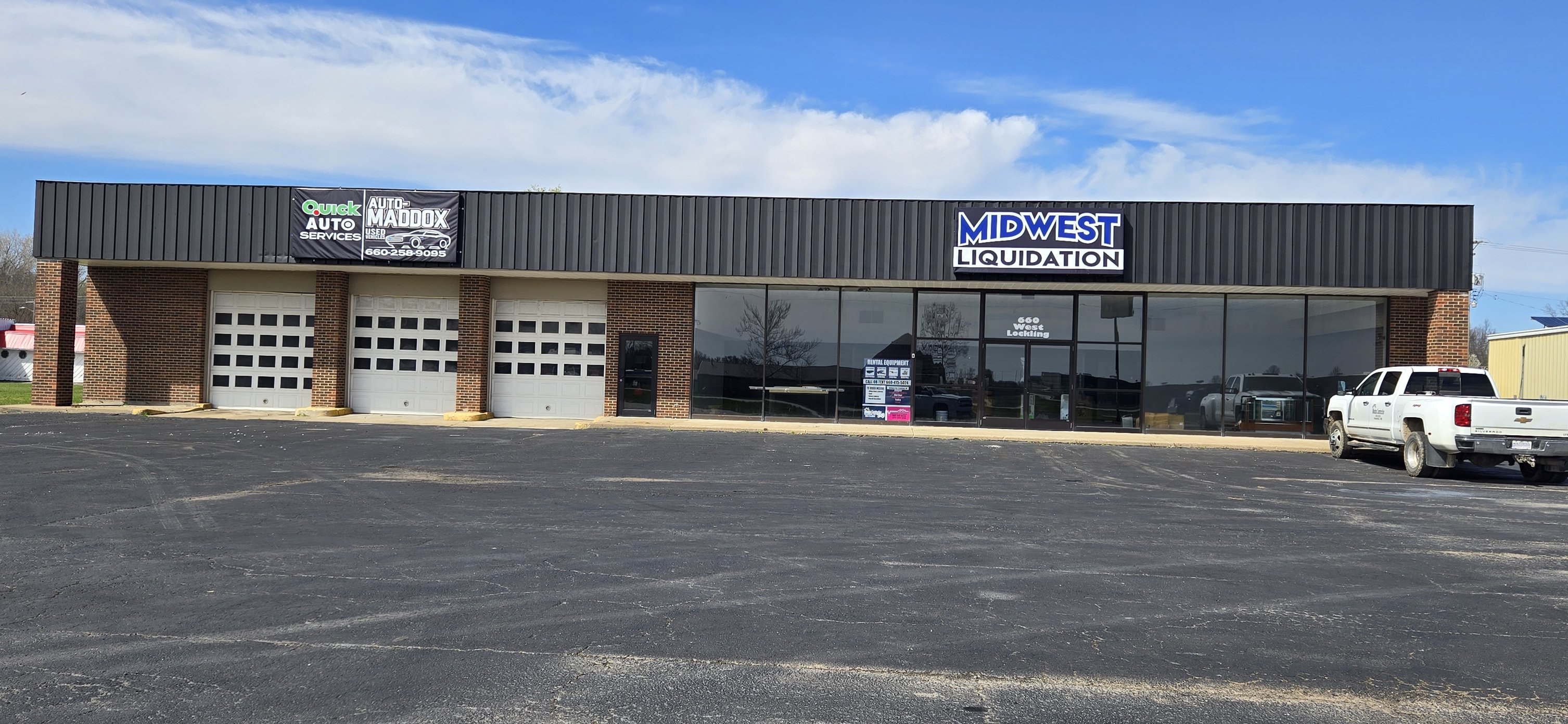 Auto-Maddox & Midwest Liquidation at 660 W Lockling | Brookfield MO