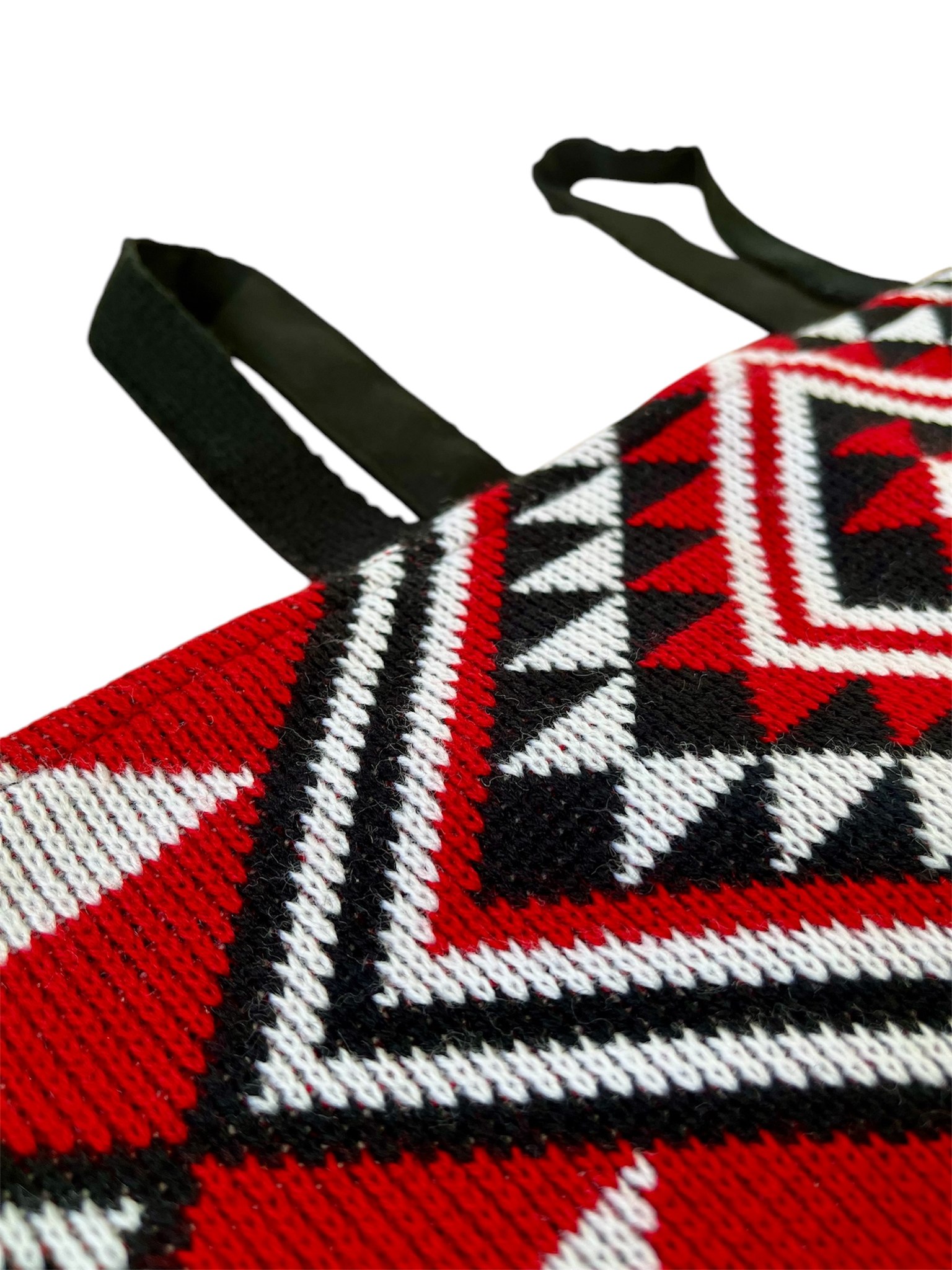 By Māori | Sample of full sized Tāniko with embroidery | Facebook