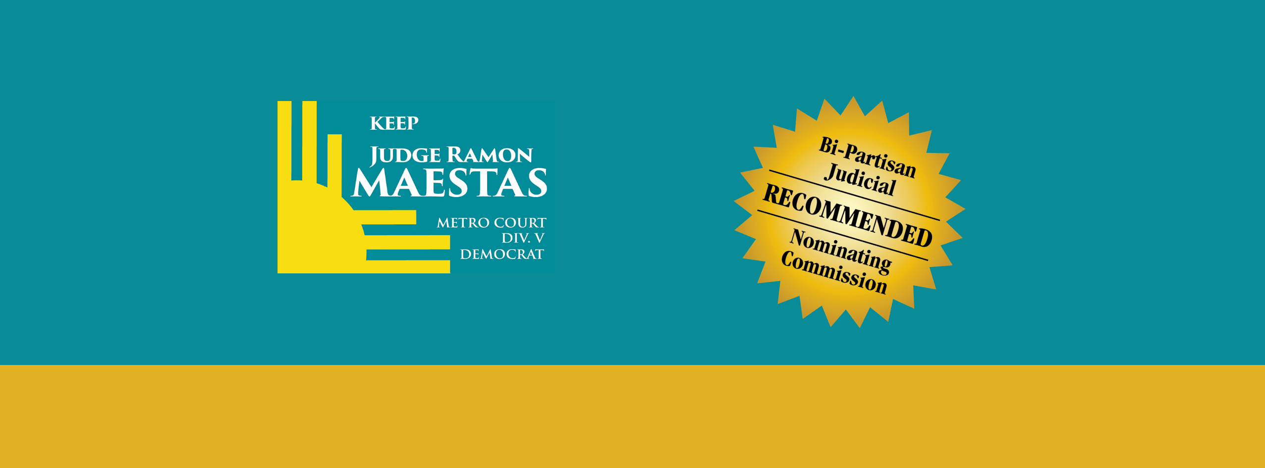 Keep Judge Ramon Maestas