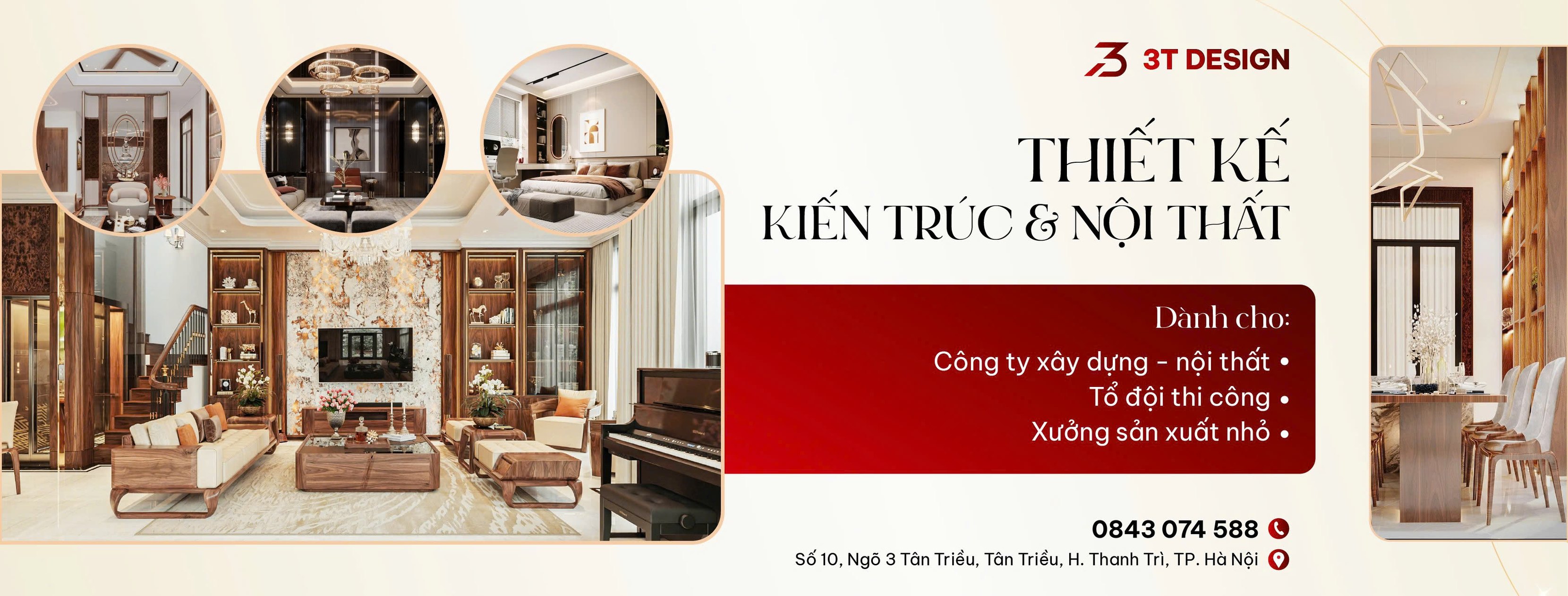 3T Design - Thiết kế Kiến trúc & Nội thất | Hanoi