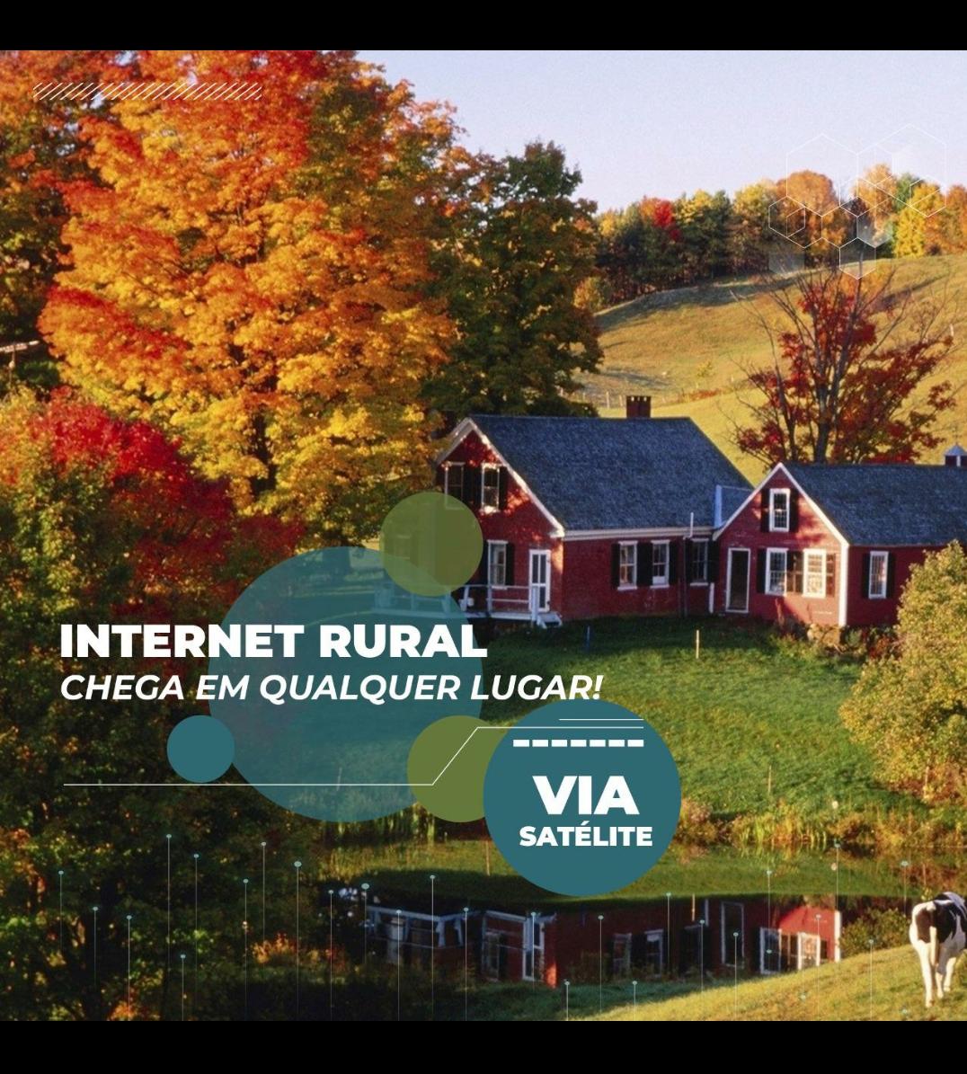Internet Rural - Provedor Via satélite