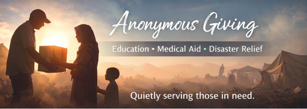 Private Charitable Trusts and Foundations - Anonymous Giving