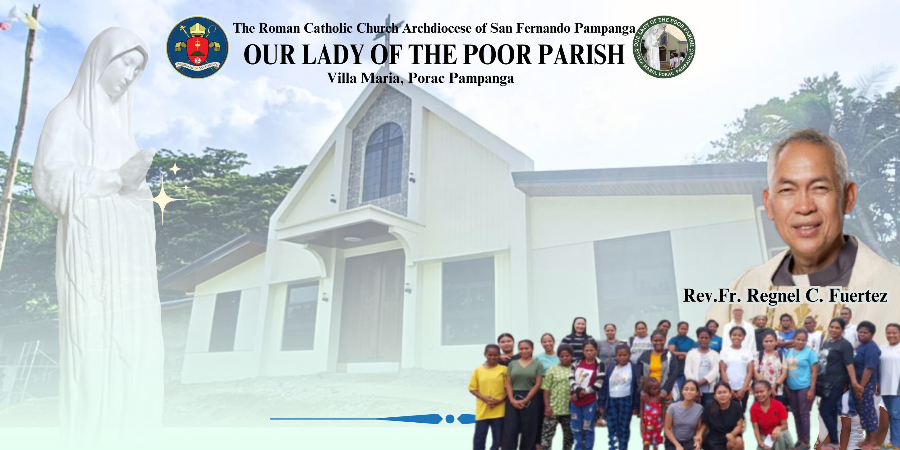 Our Lady of the Poor Parish,Villa Maria, Porac, Pampanga.