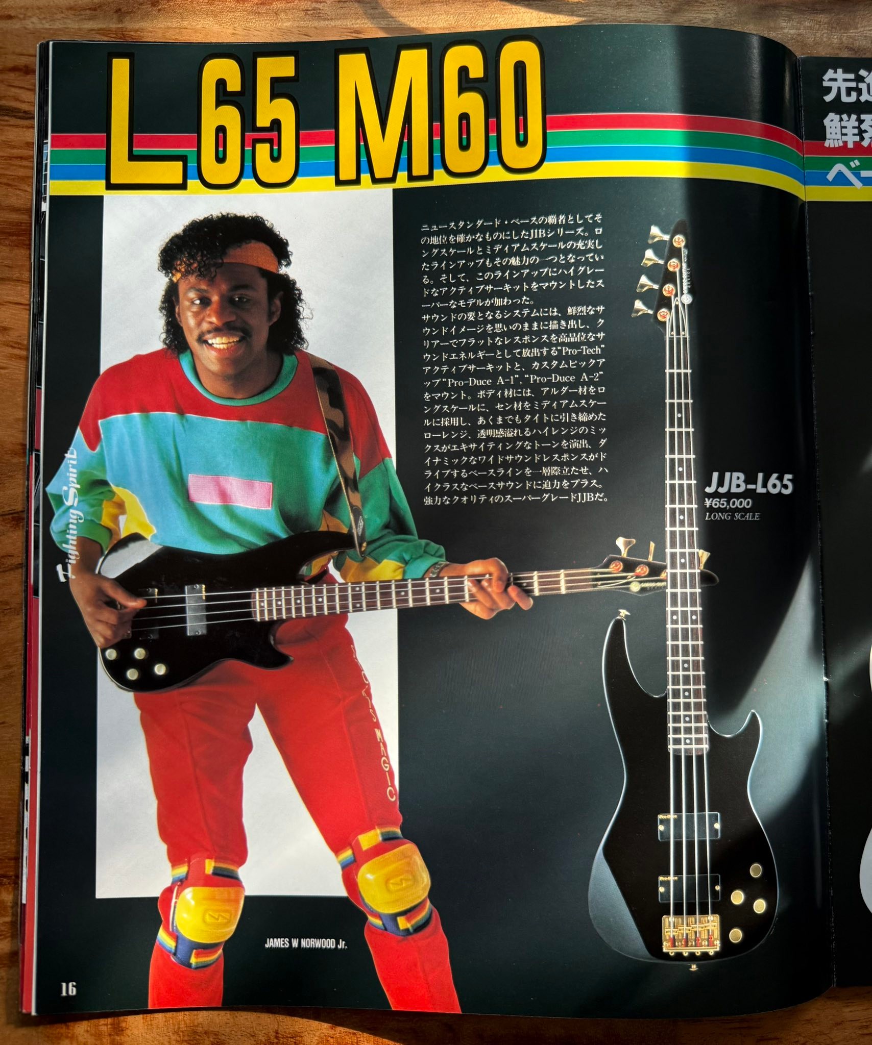 Some pics from the 1987 Greco catalogue. Check out those knee pads
