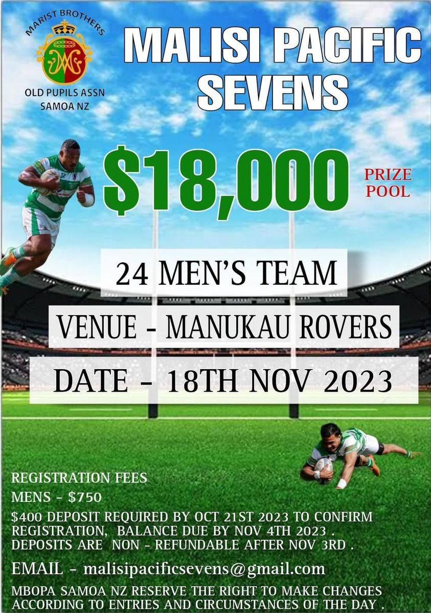 Malisi Pacific Sevens Rugby Tournament 2025 | Facebook