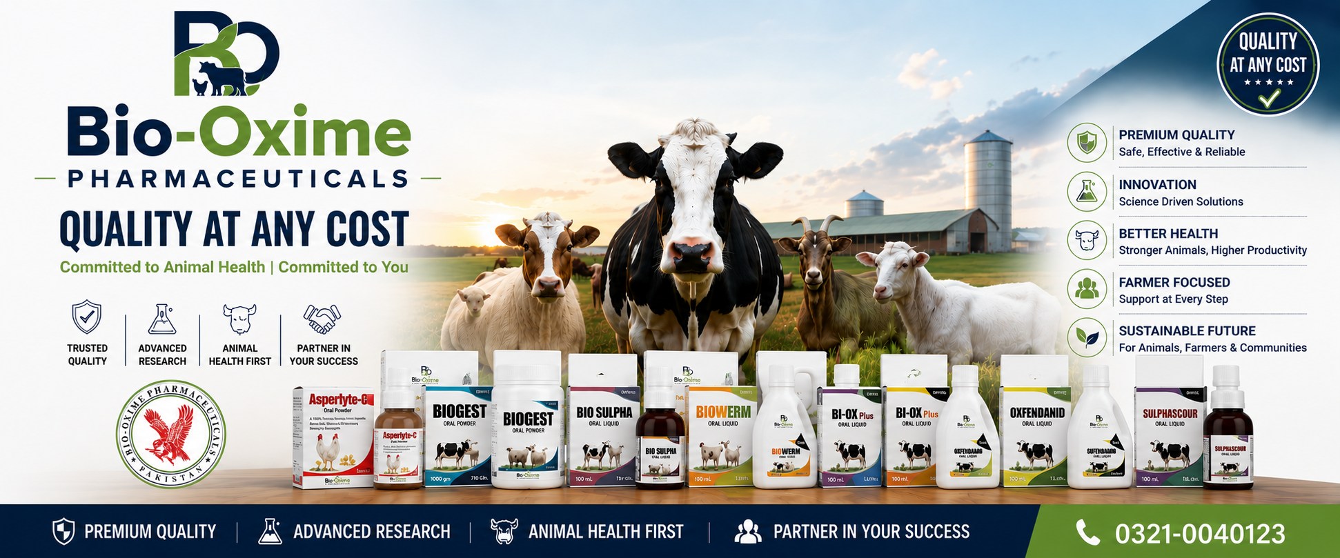 Bio-Oxime Pharmaceuticals-Livestock | Faisalabad