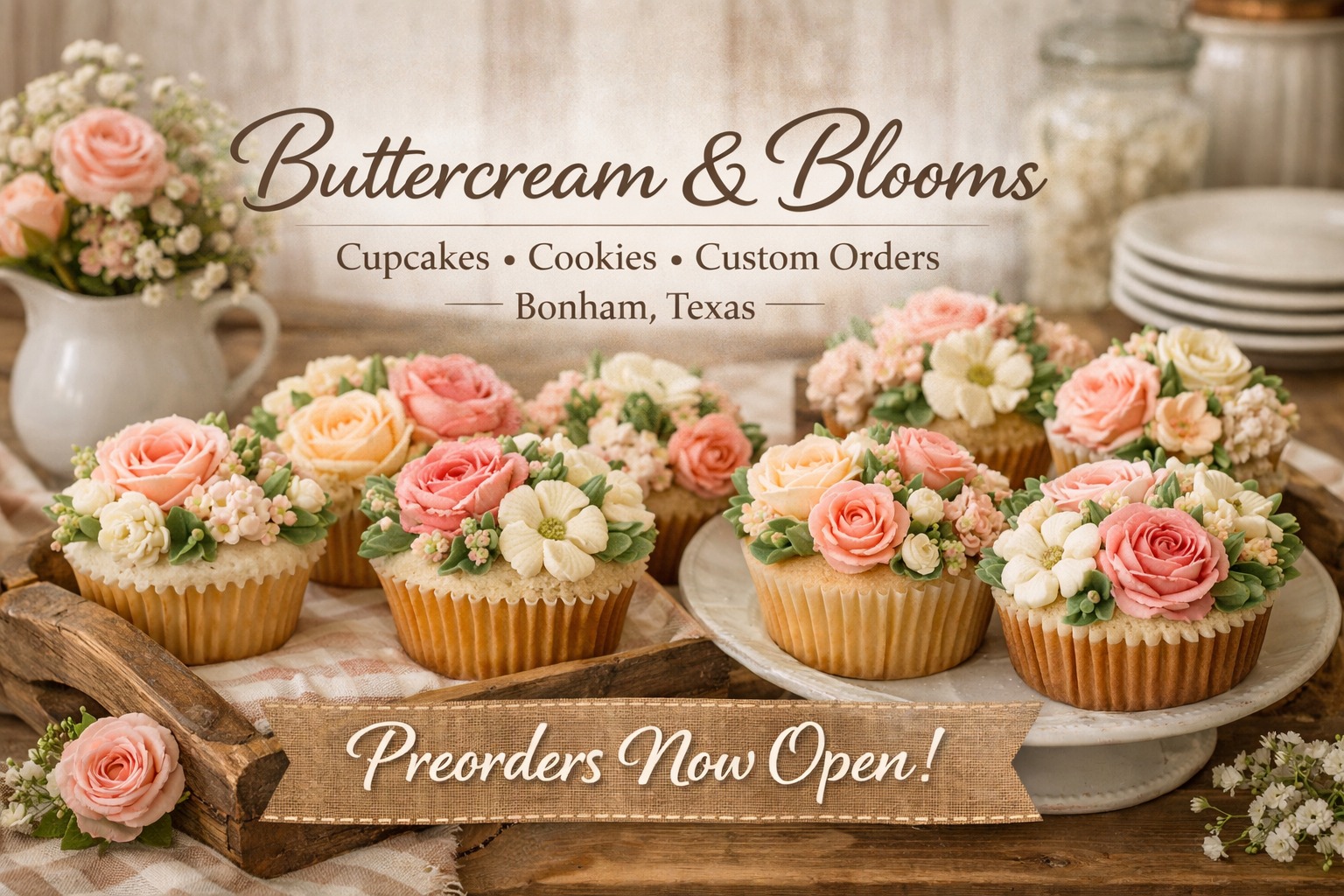 Buttercream & Blooms