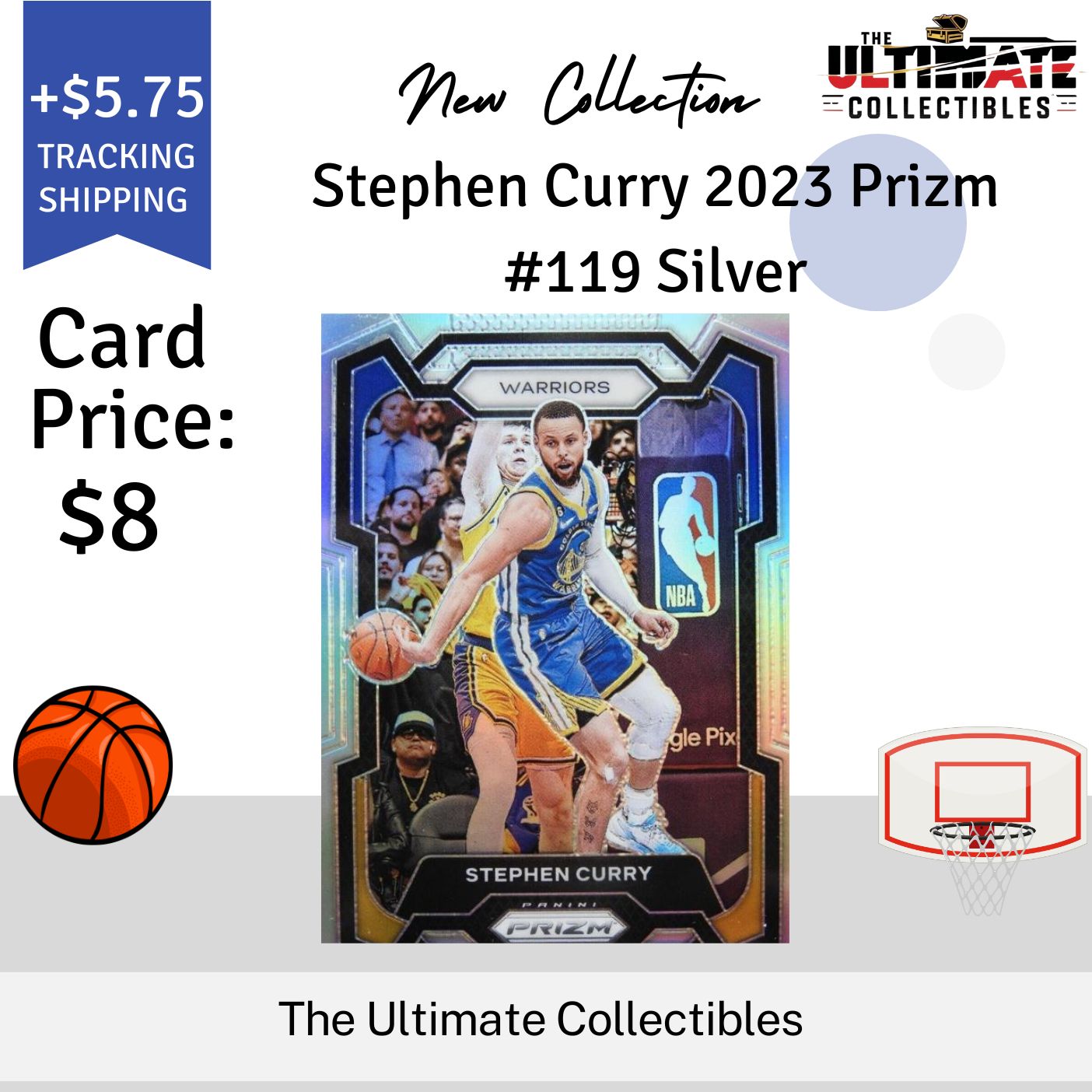 2024-25 Panini Black Stephen Curry Prizm card