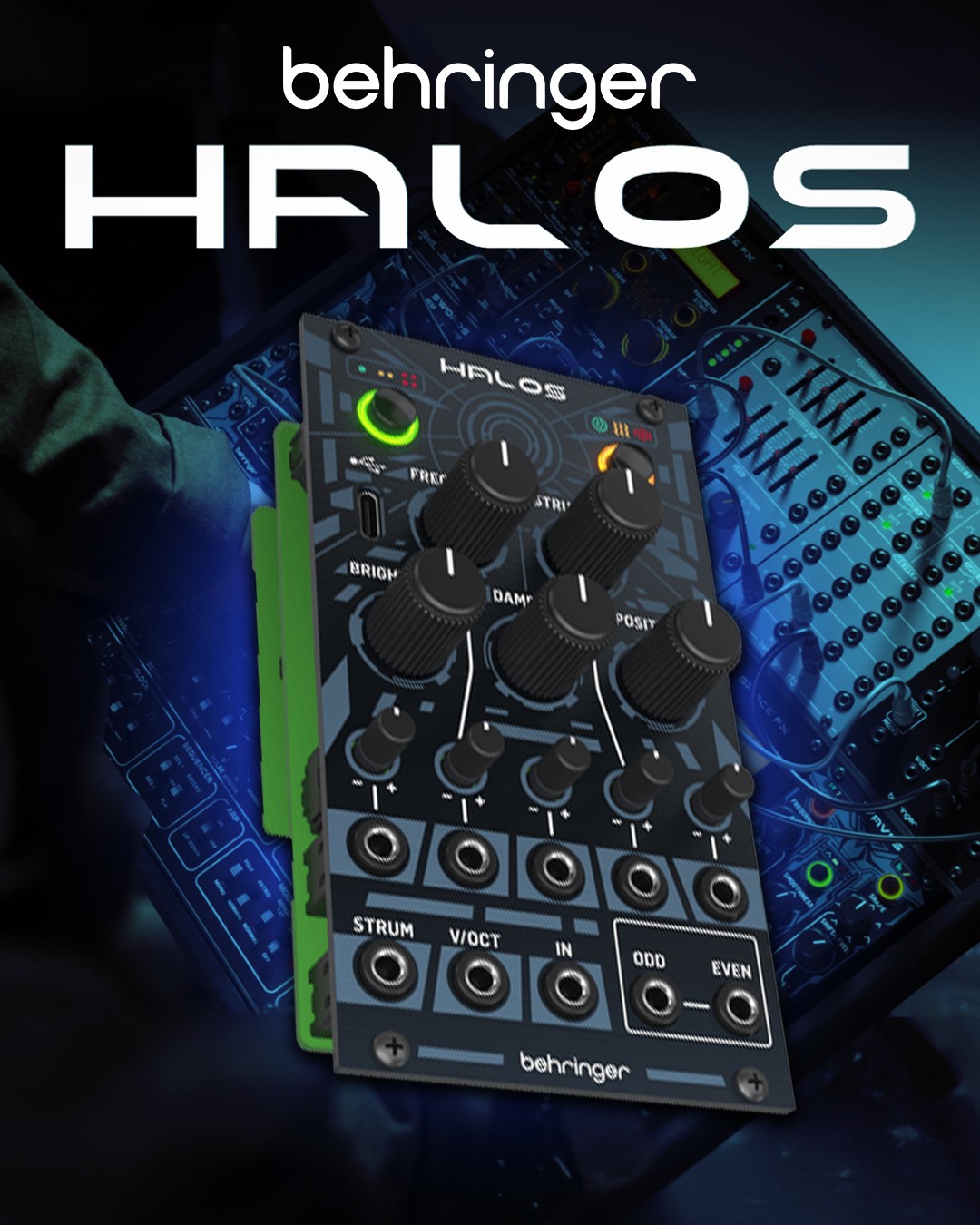 鍵盤楽器 Behringer HALOS 上代2.1万 ringsクローン