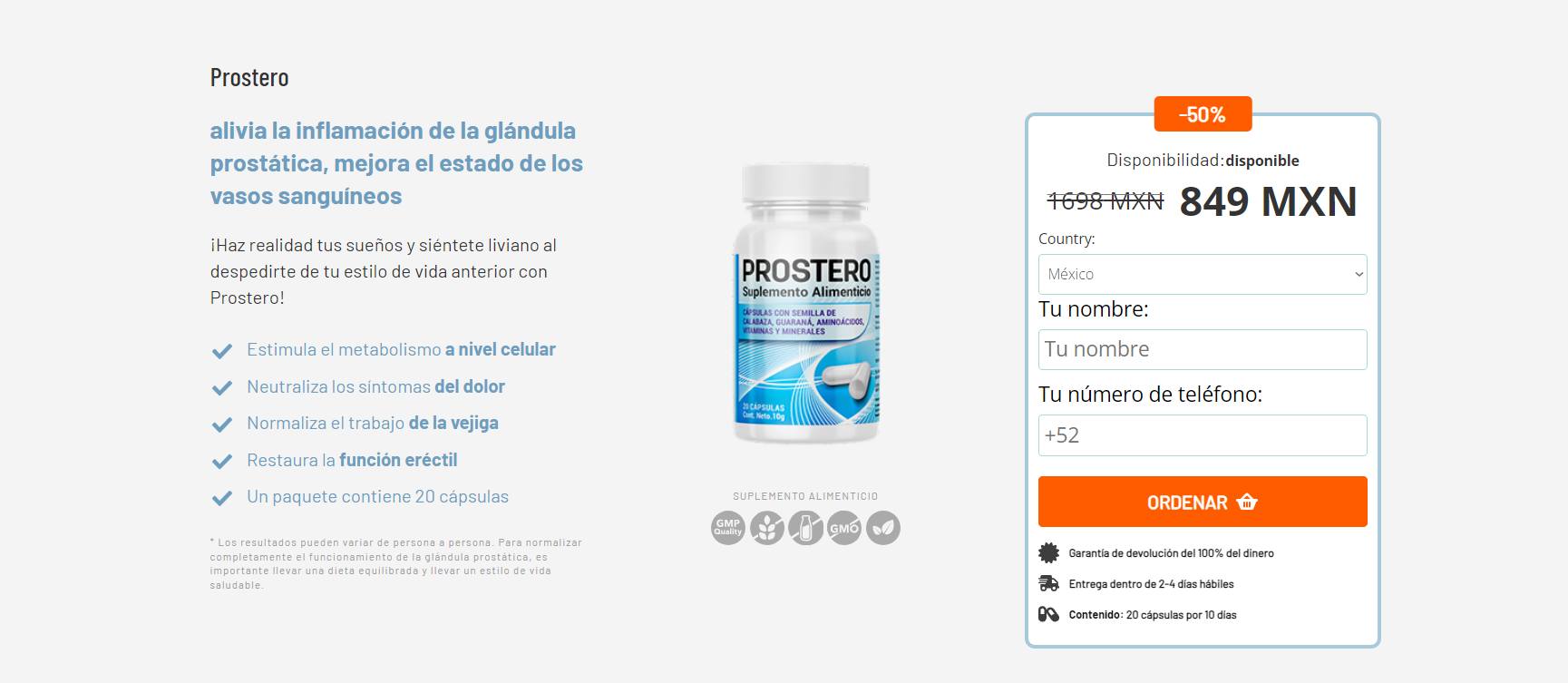 Prostero - Distribuidor oficial en México | Mexico City