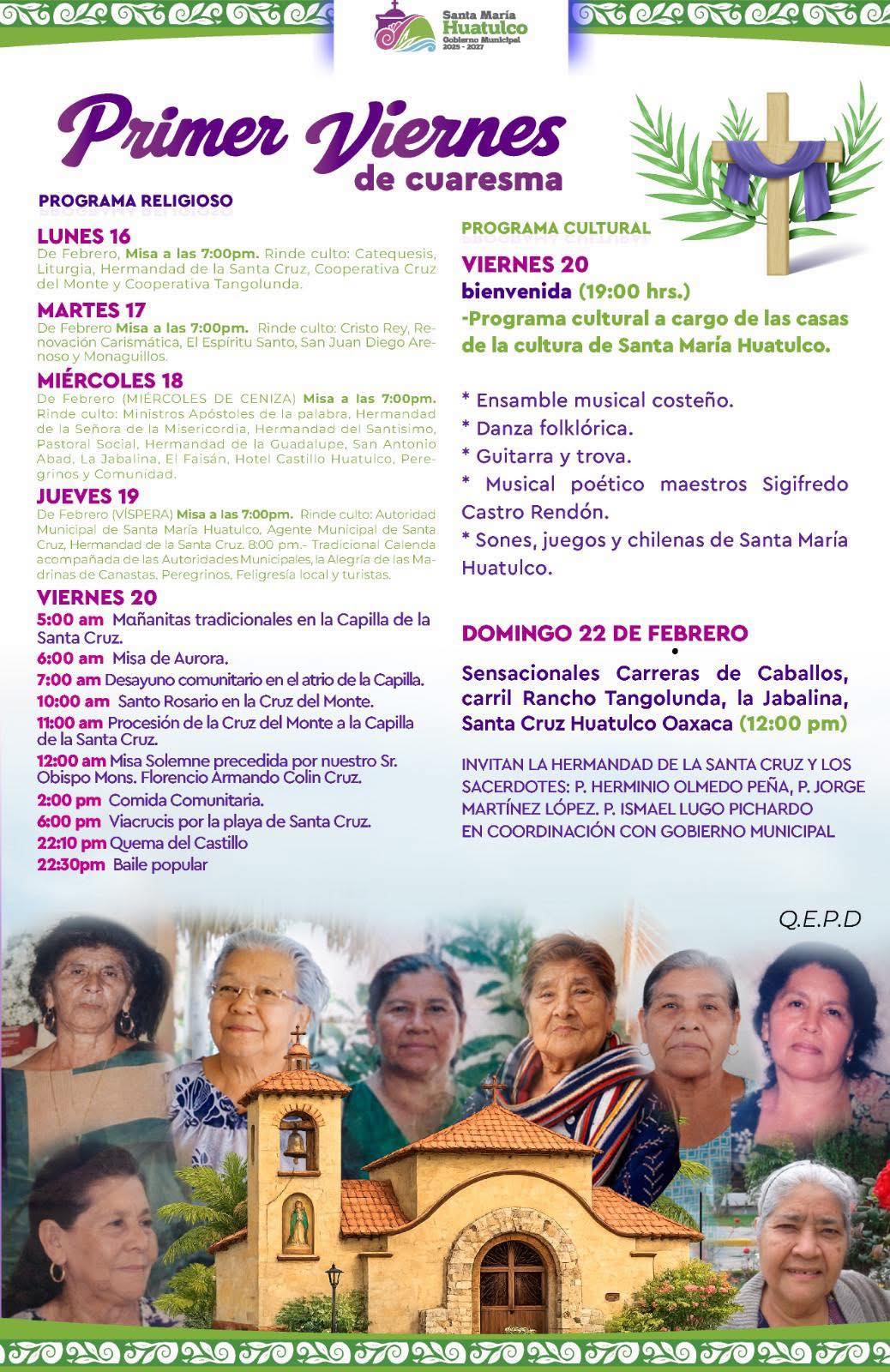 🏰Programa de actividades... - Cultura y Eventos en Huatulco | Facebook