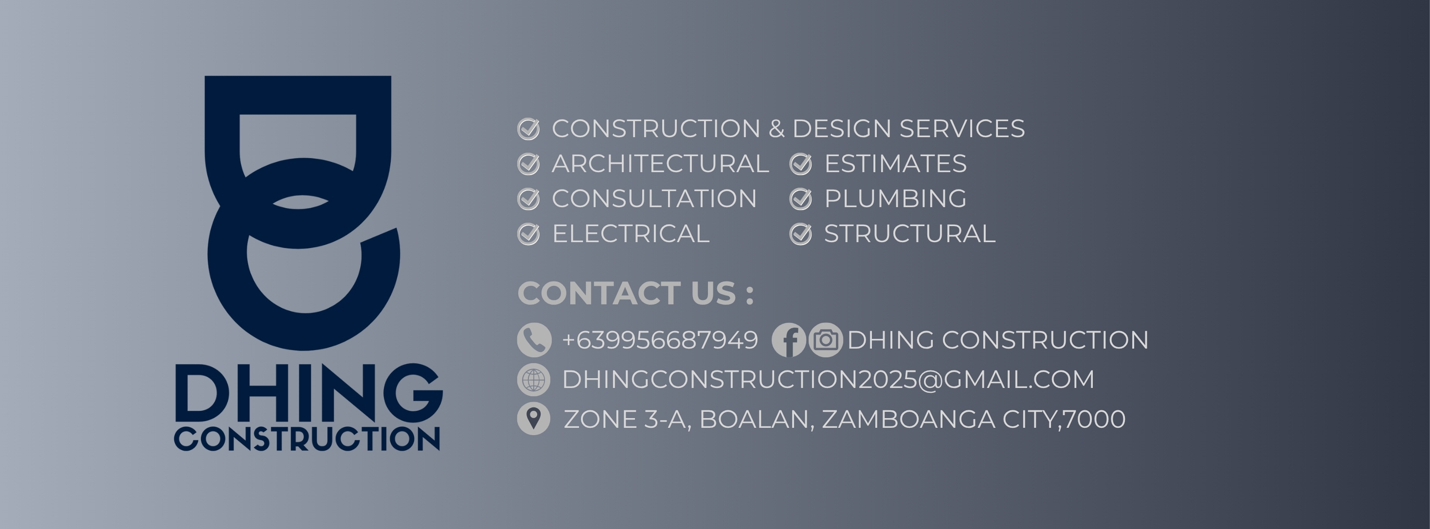 DHING Construction | Zamboanga City