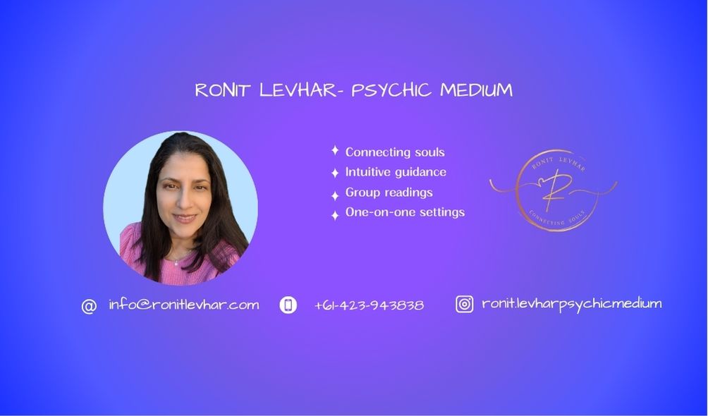 Ronit.Levhar Psychic-Medium