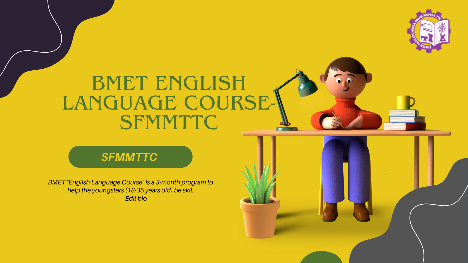 BMET English Language Course-SFMMTTC | Dhaka