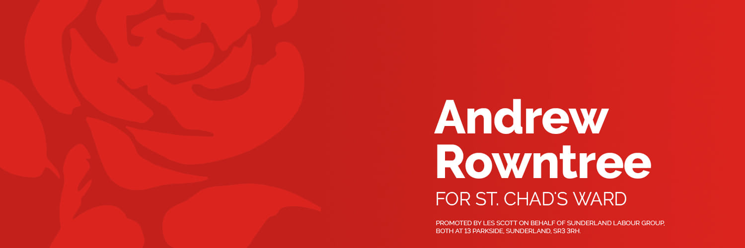 Andrew Rowntree for St. Chad's ward