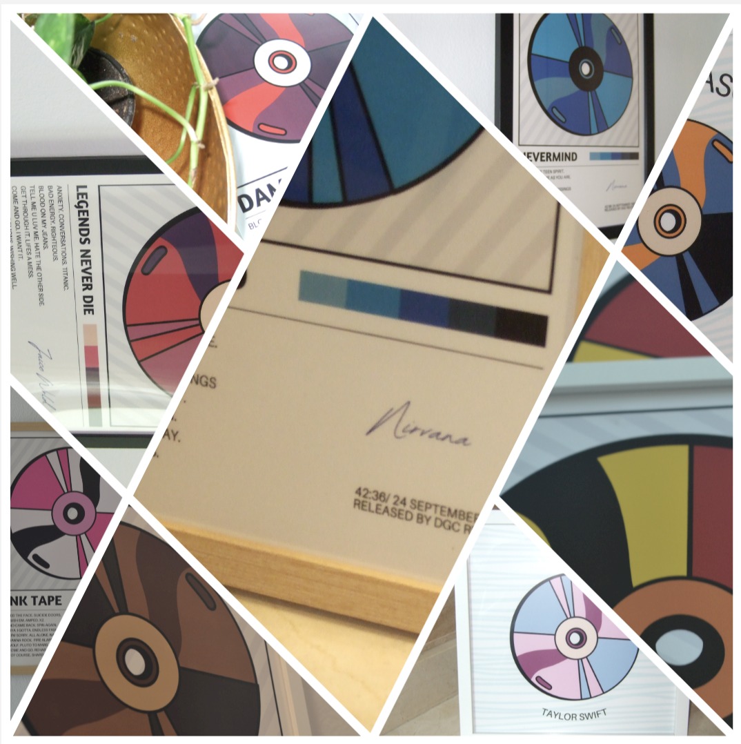 Discography's Album Art