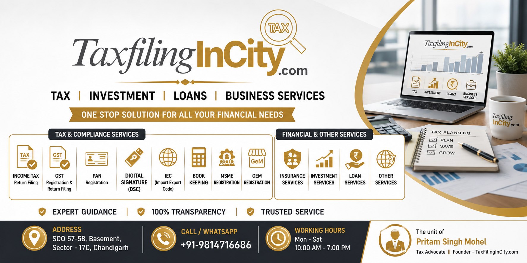 Tax Filing In City | Chandigarh