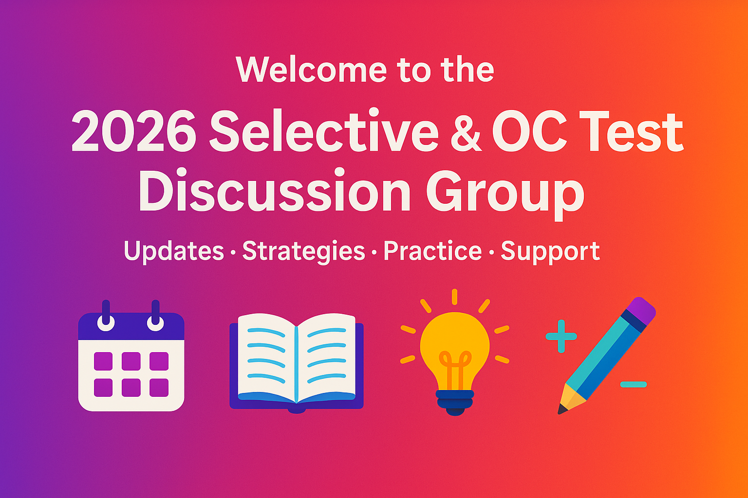 2026 Selective and OC Test Discussion Group | Facebook