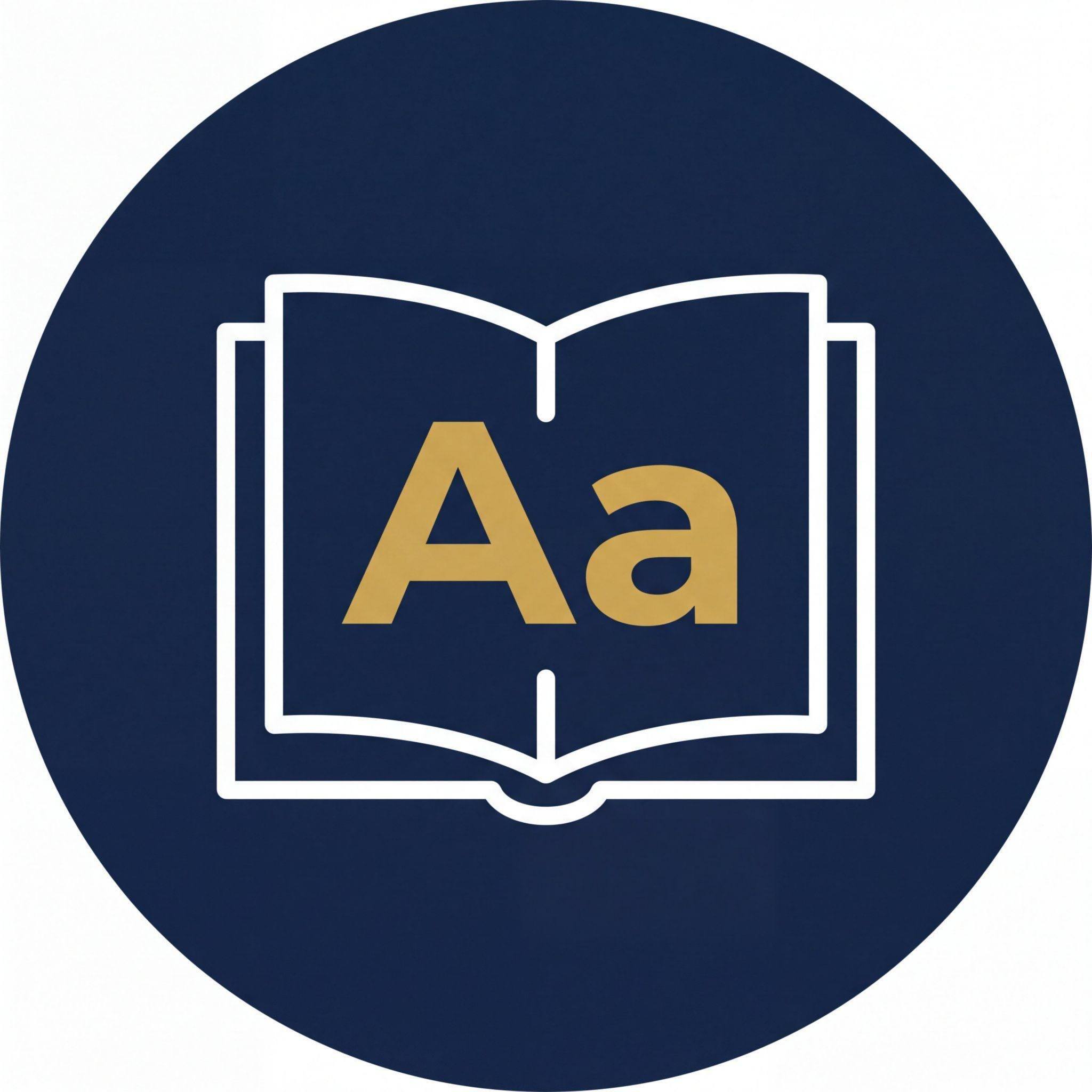 Learning English grammar with simple rules.