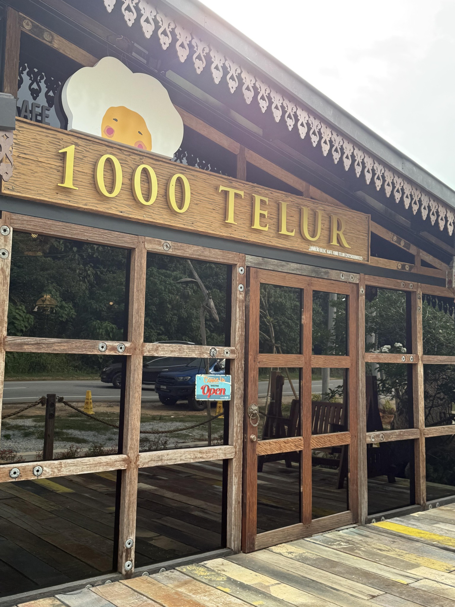 CAFE 1000 TELUR | Temoh