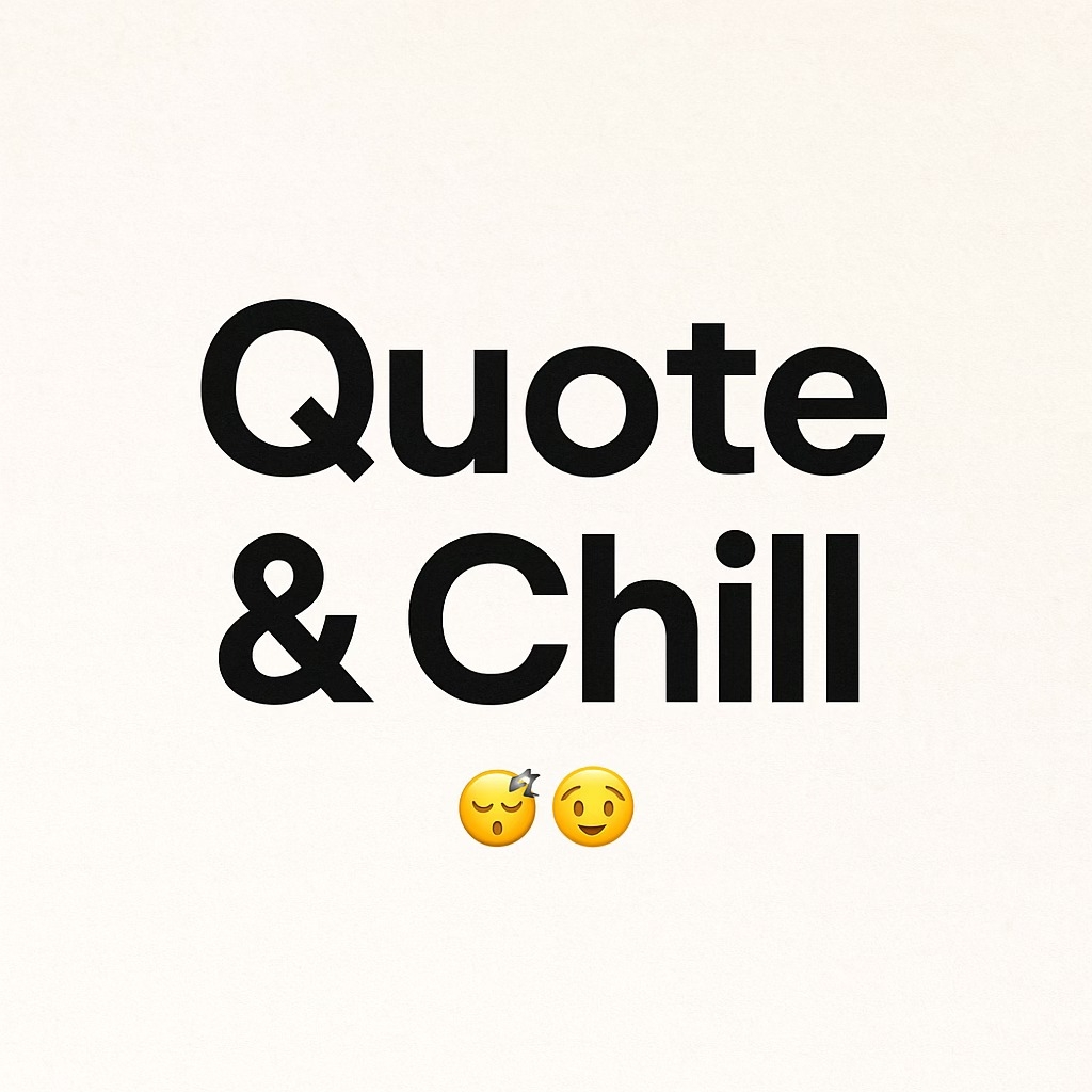 Keep the promise you make to yourself—small, but steady. | Quote & Chill