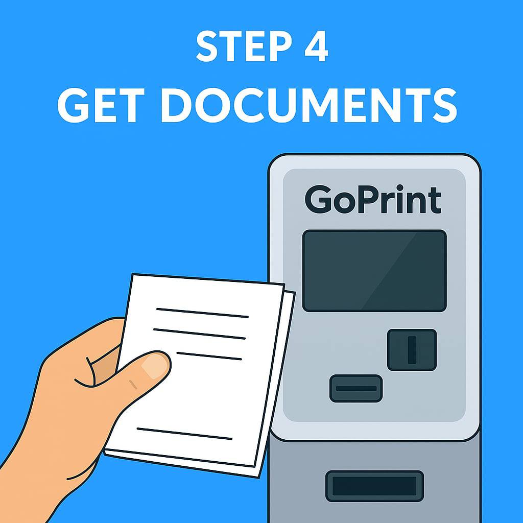 GoPrint - Step 4 – Get Your Documents 🖨️ Once payment is complete, the ...