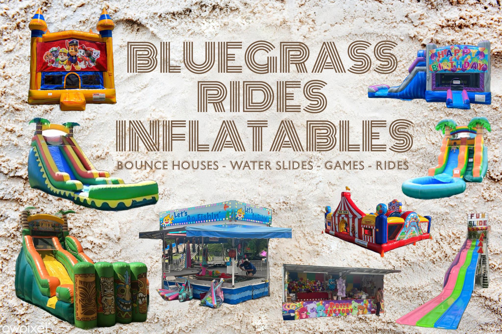 Bluegrass Rides and Inflatables Fort Myers | Fort Myers FL