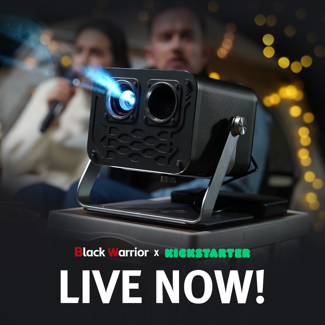 Black Warrior: Cinematic 4K RGB 3D GTV & KTV Laser Projector