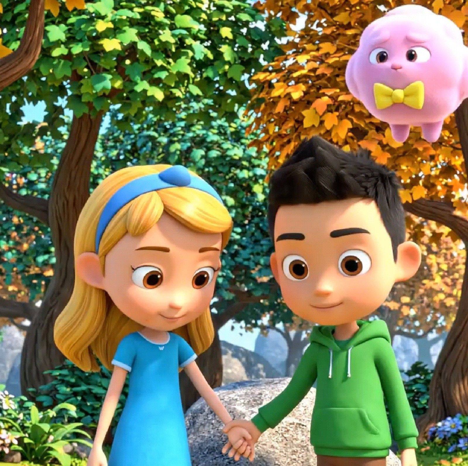 Join the cutest Bunny and Baby Chick on a magical apple adventure in a ...