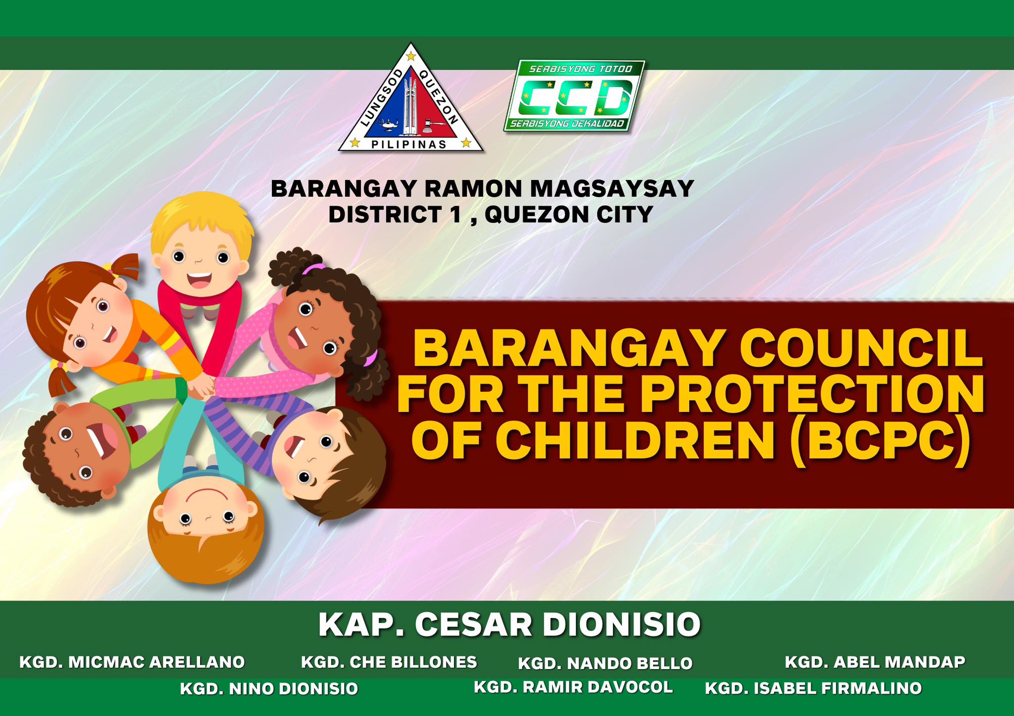 BCPC - Barangay Council for the Protection of Children - Ramon Magsaysay