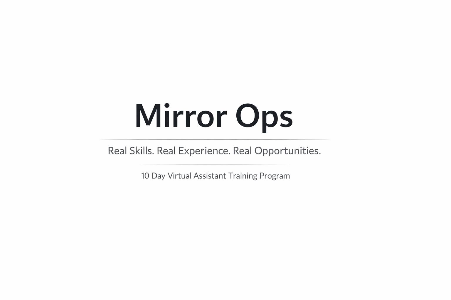 JDereef VA Mirror Program | Philadelphia PA