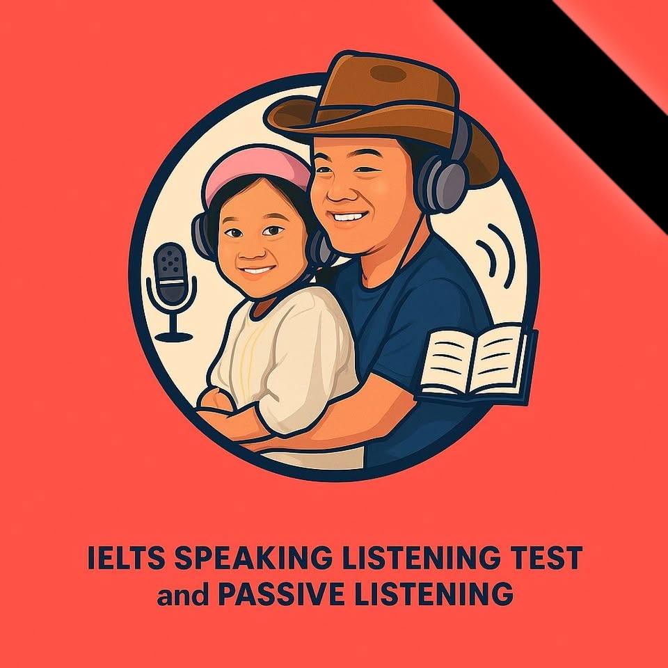 IELTS - The logo of IELTS SPEAKING LISTENING TEST and PASSIVE LISTENING ...
