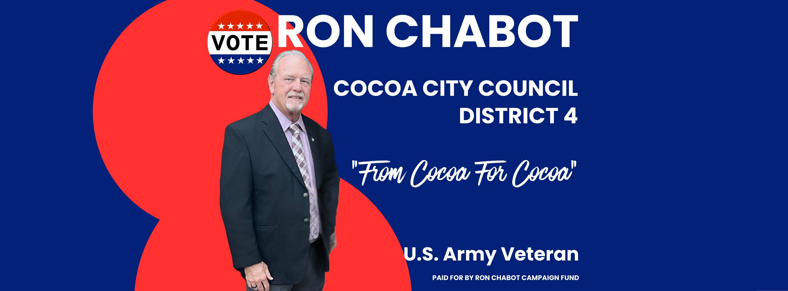 Ron Chabot For Cocoa City Council District 4