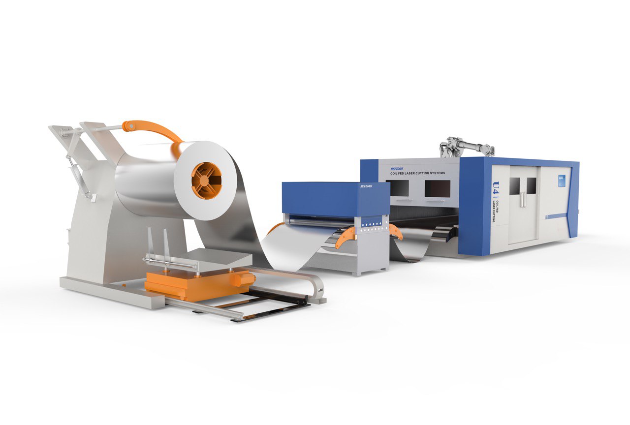 SB - Coil fed laser cutting machine SU4 Dynamic cutting - cutting while ...