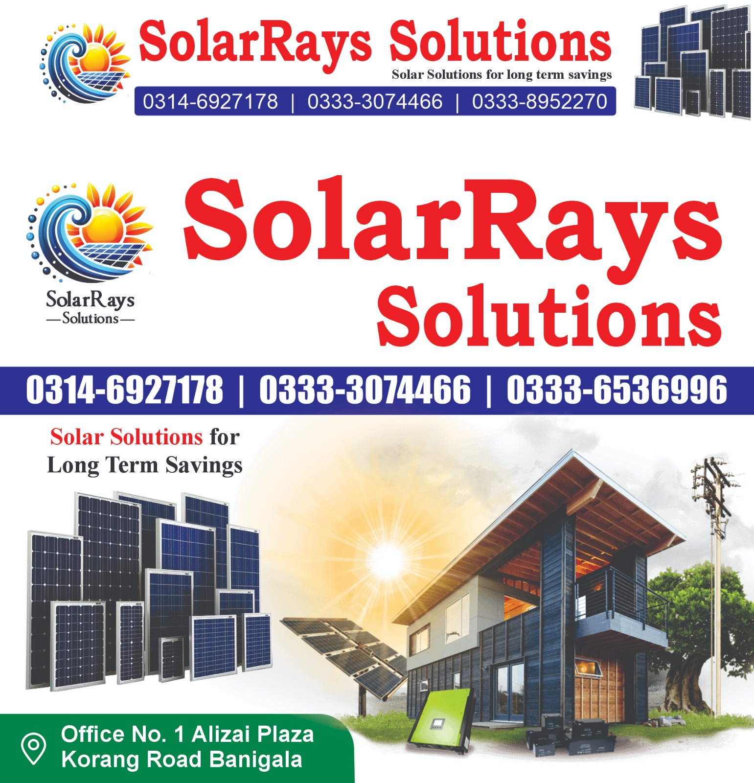 SolarRays Solutions | Islamabad