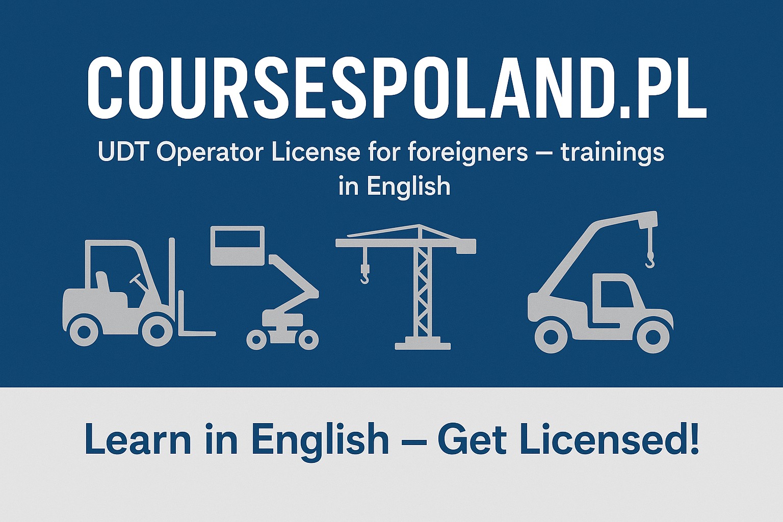 UDT trainings in English - get UDT license with us
