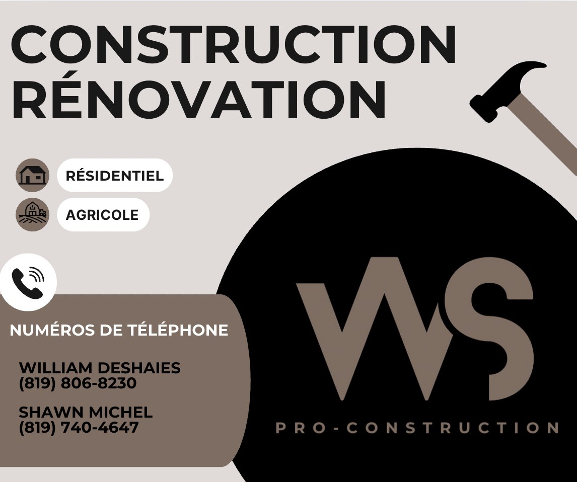 WS Pro-Construction | Warwick QC