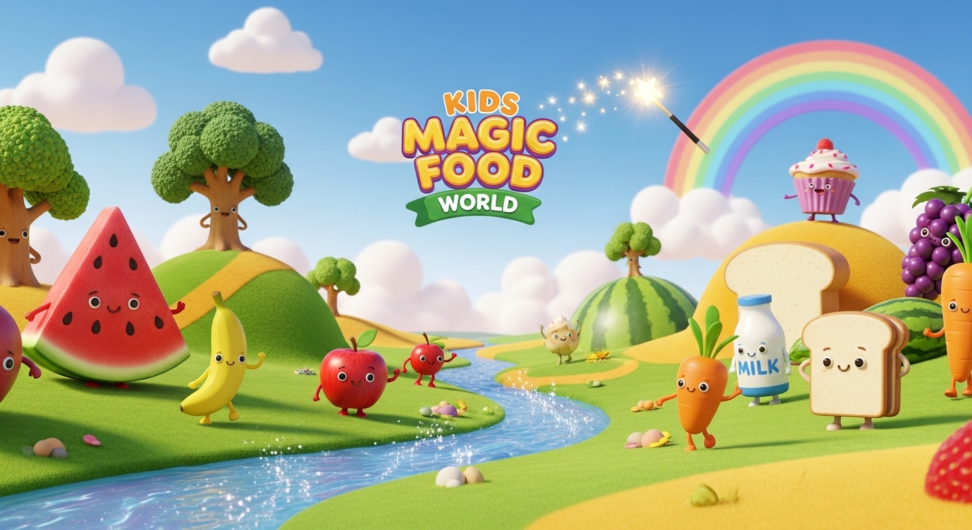 kids magic food World