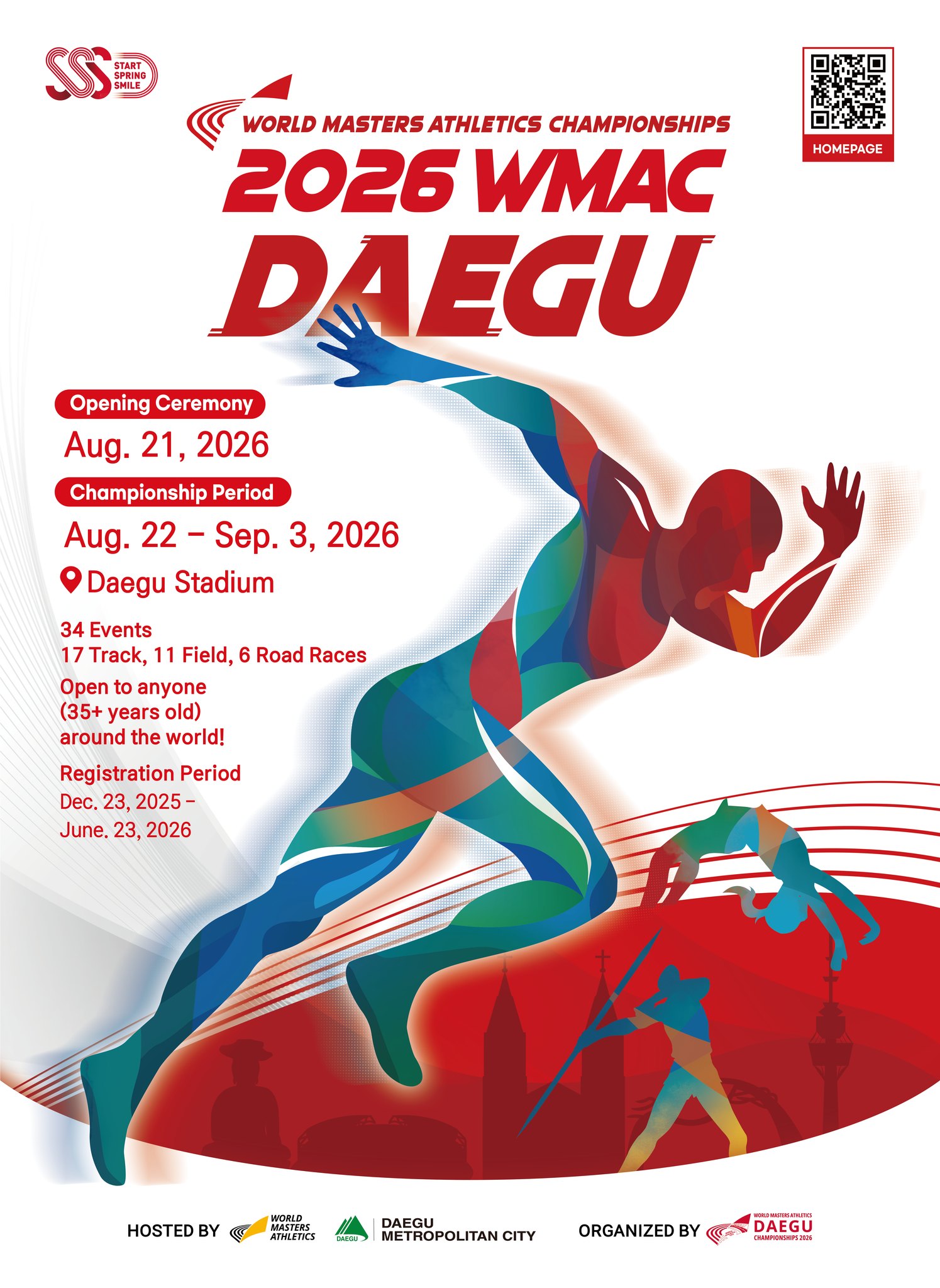 2026 - World Masters Athletics Championships Daegu 2026🎉 ️Opening ...