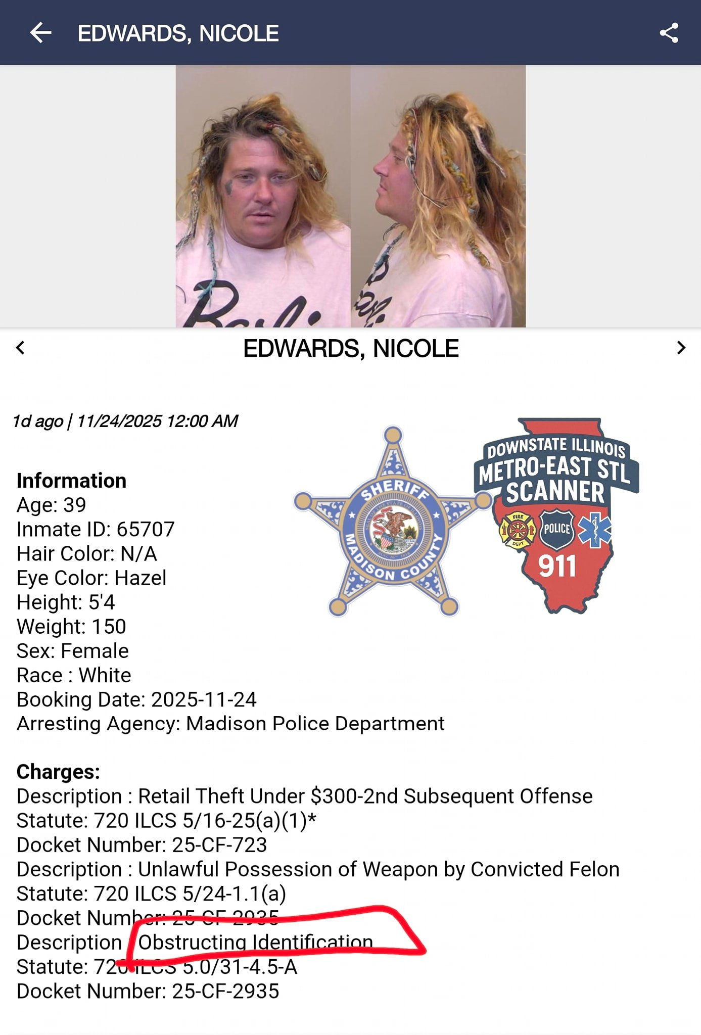 Madison County IL... - Madison County IL Mugshots and News