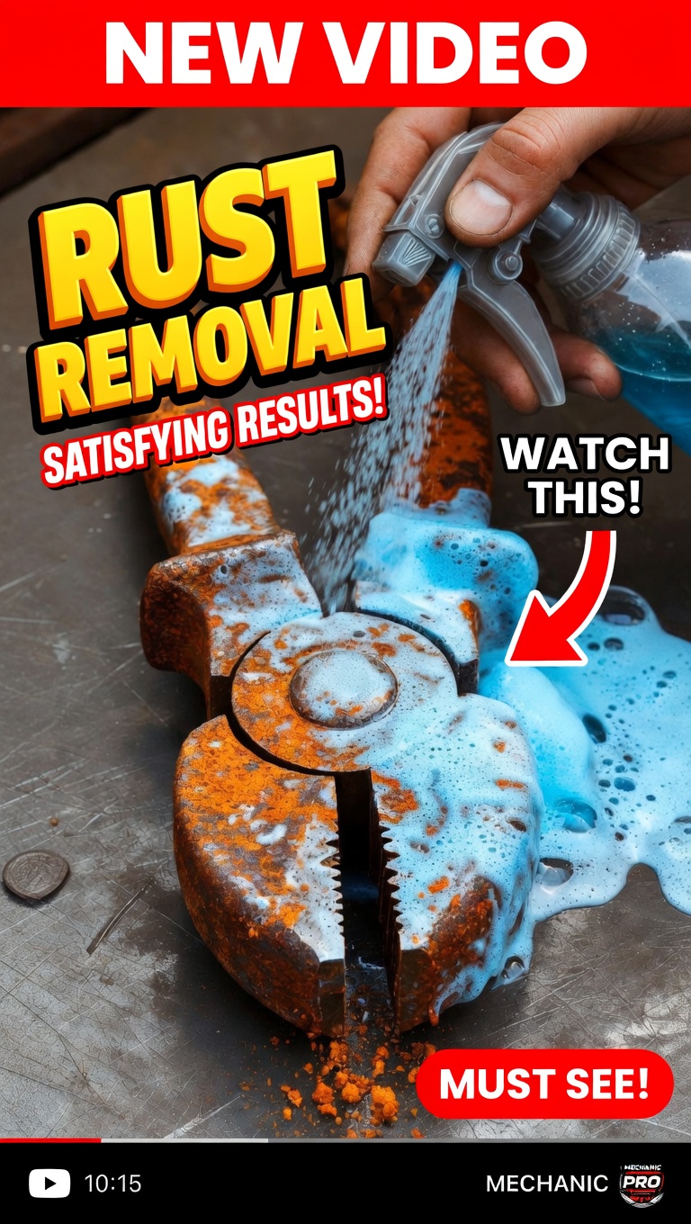 👉 This Rusty Faucet Should Be Impossible to Clean 😳#rustmaster # ...