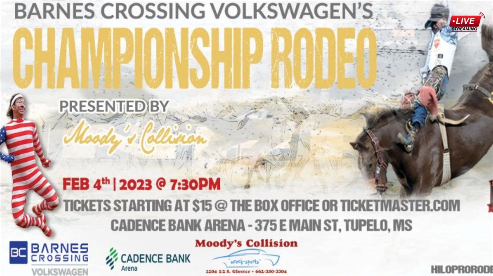 NE Mississippi Championship Rodeo | Facebook
